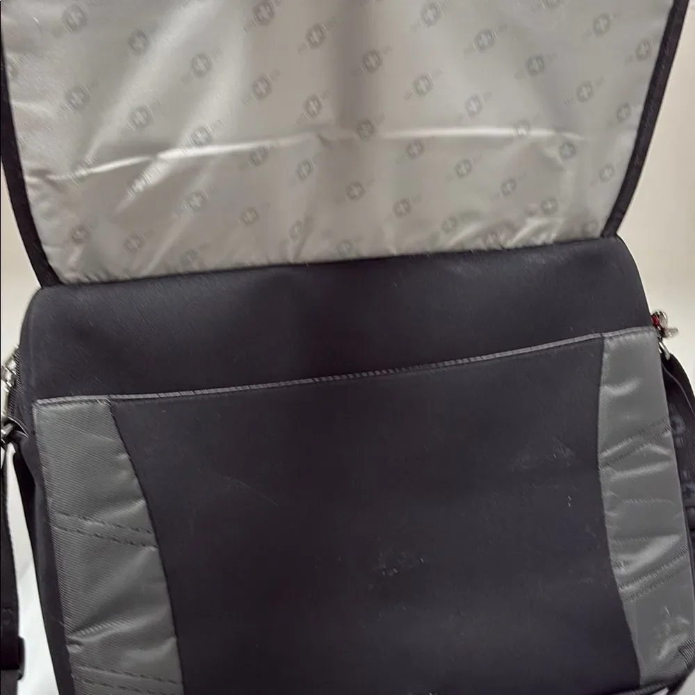 Swiss Gear Elegant Black and Gray Laptop Bag